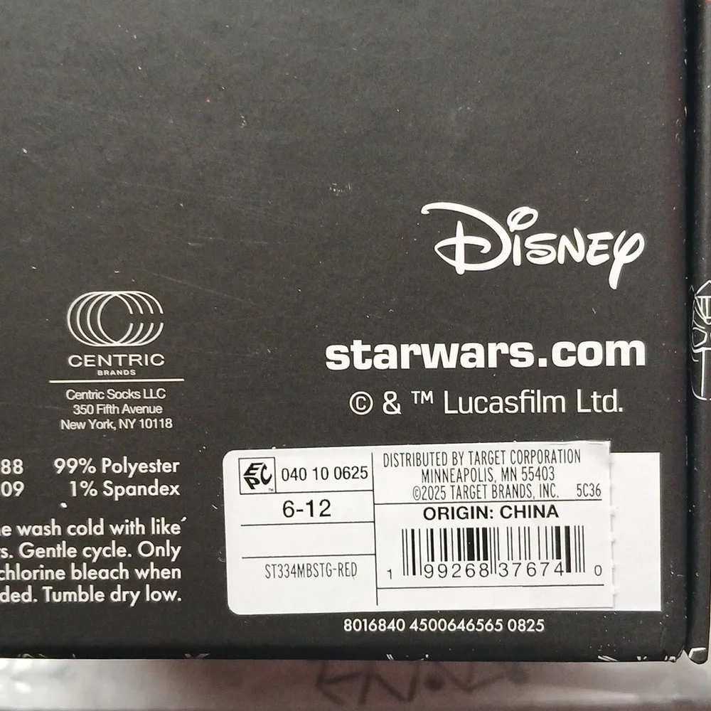Star Wars sock gift set